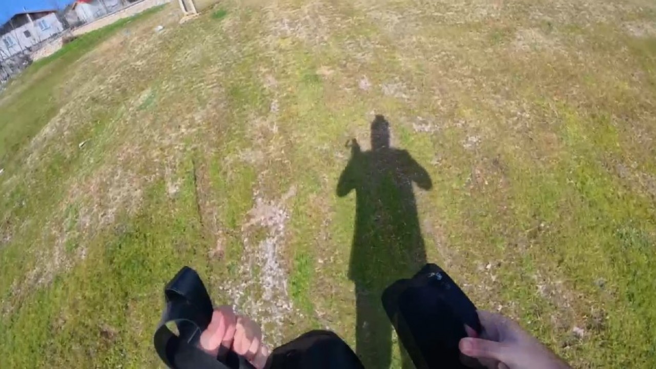 Cami imamı, kaybolan ineği dronla buldu