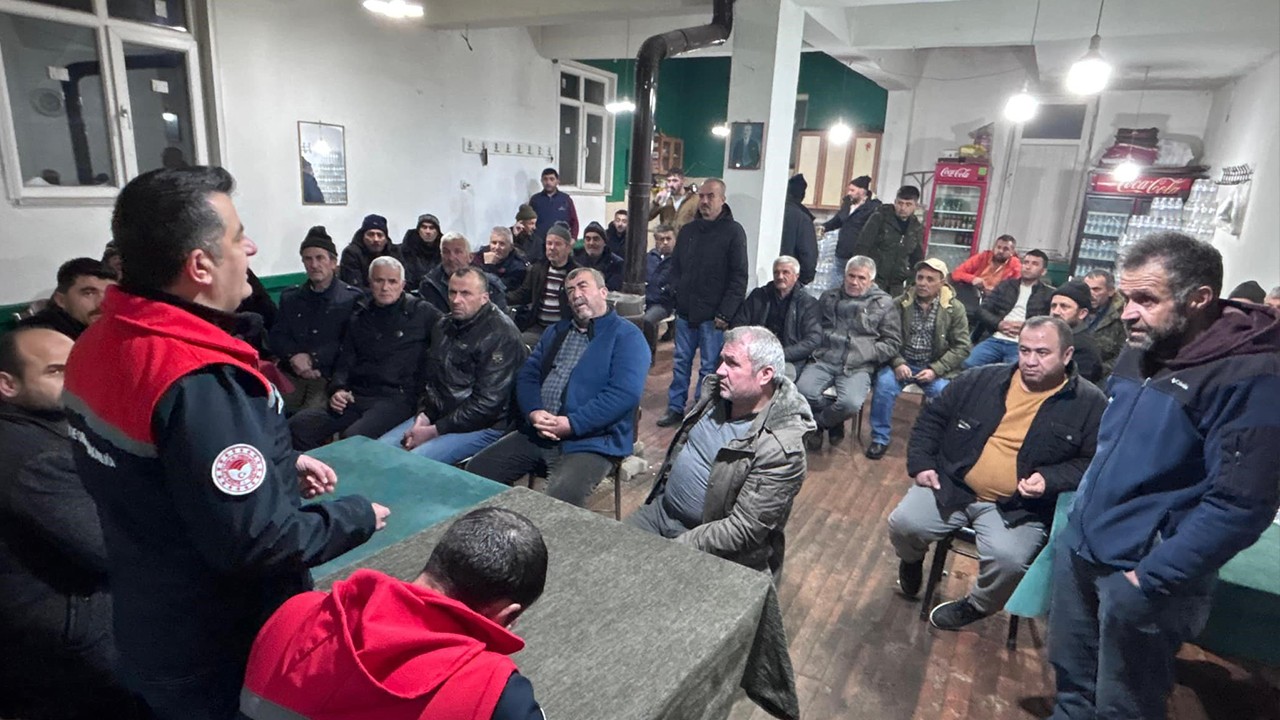 Bozkır'da çiftçilere eğitim verildi