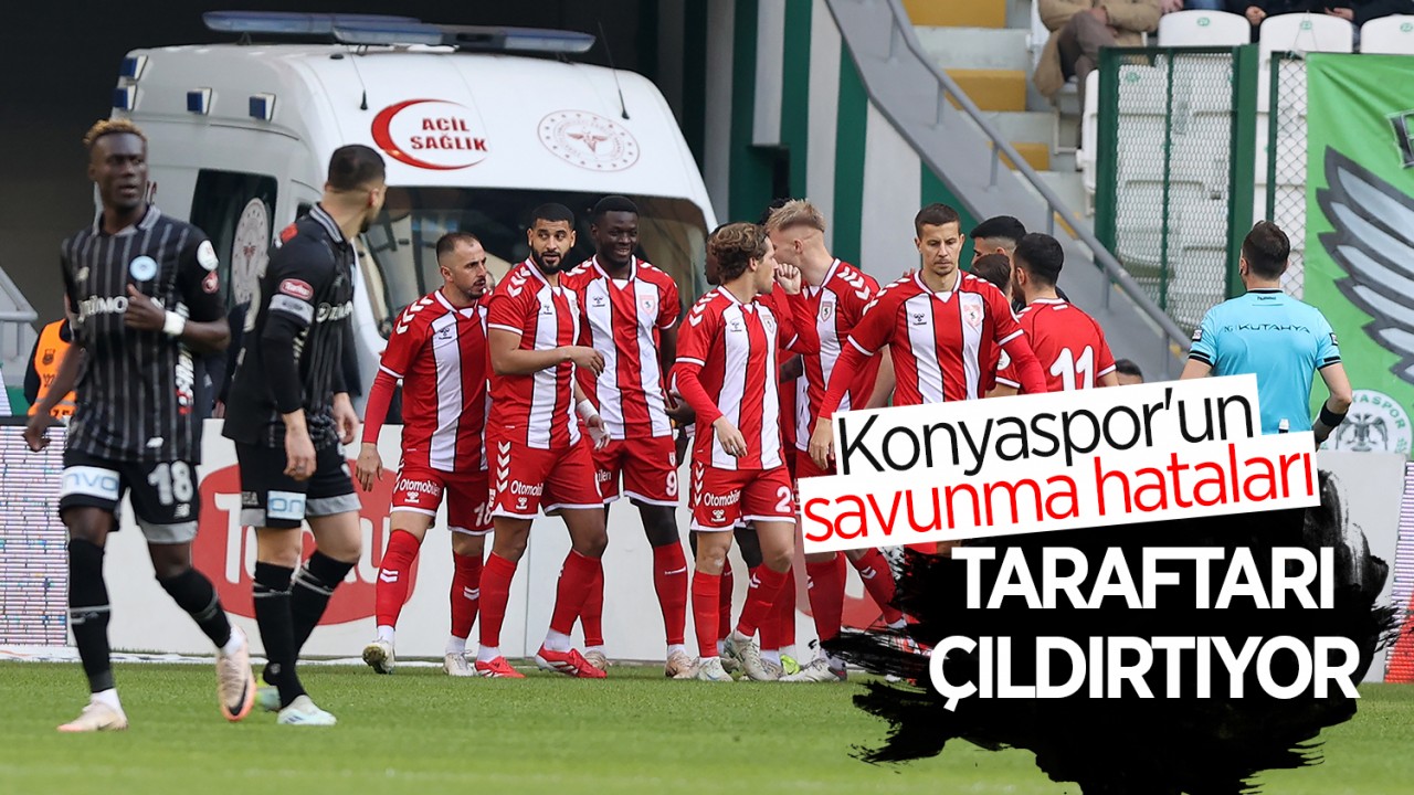 Konyaspor'un savunma hataları taraftarı çıldırtıyor