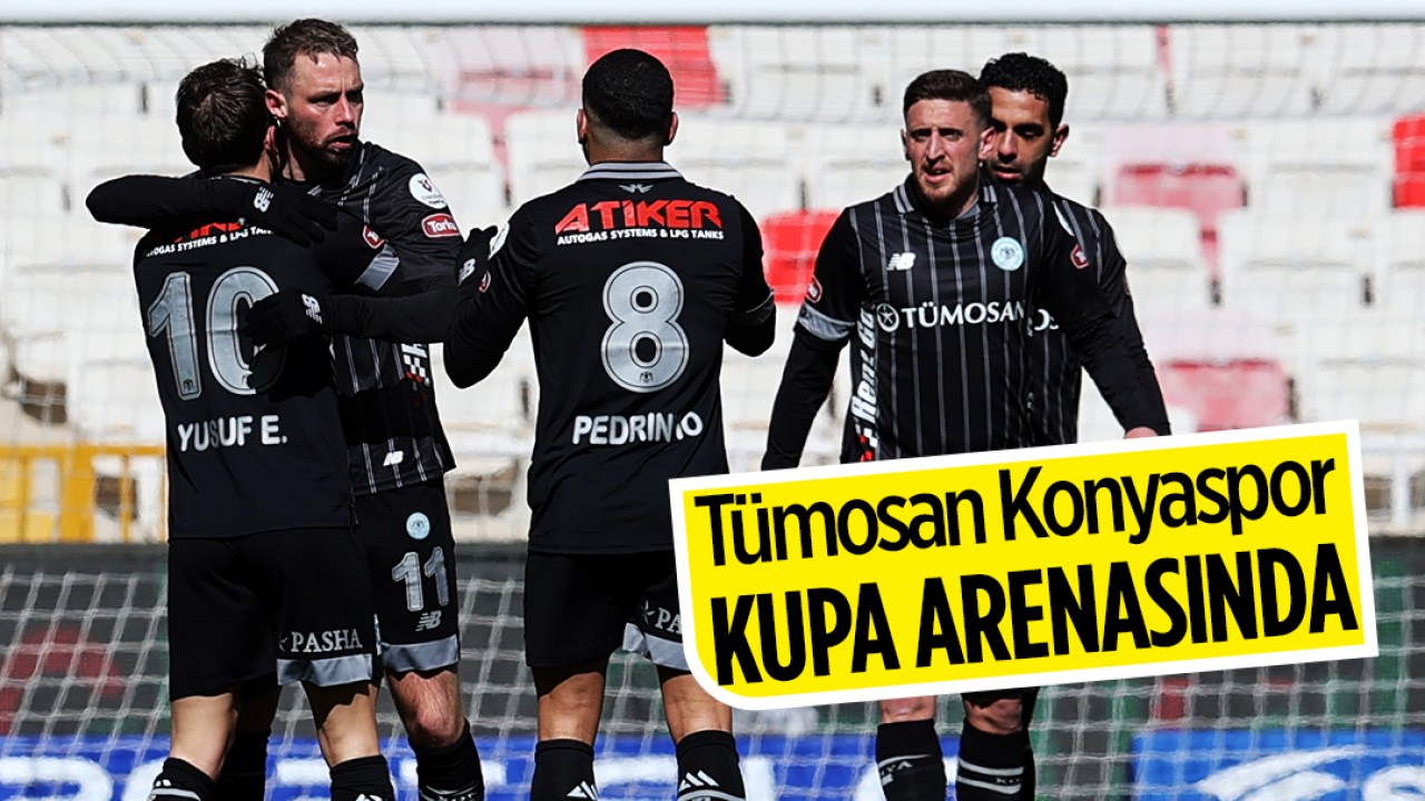 Tümosan Konyaspor kupa arenasında