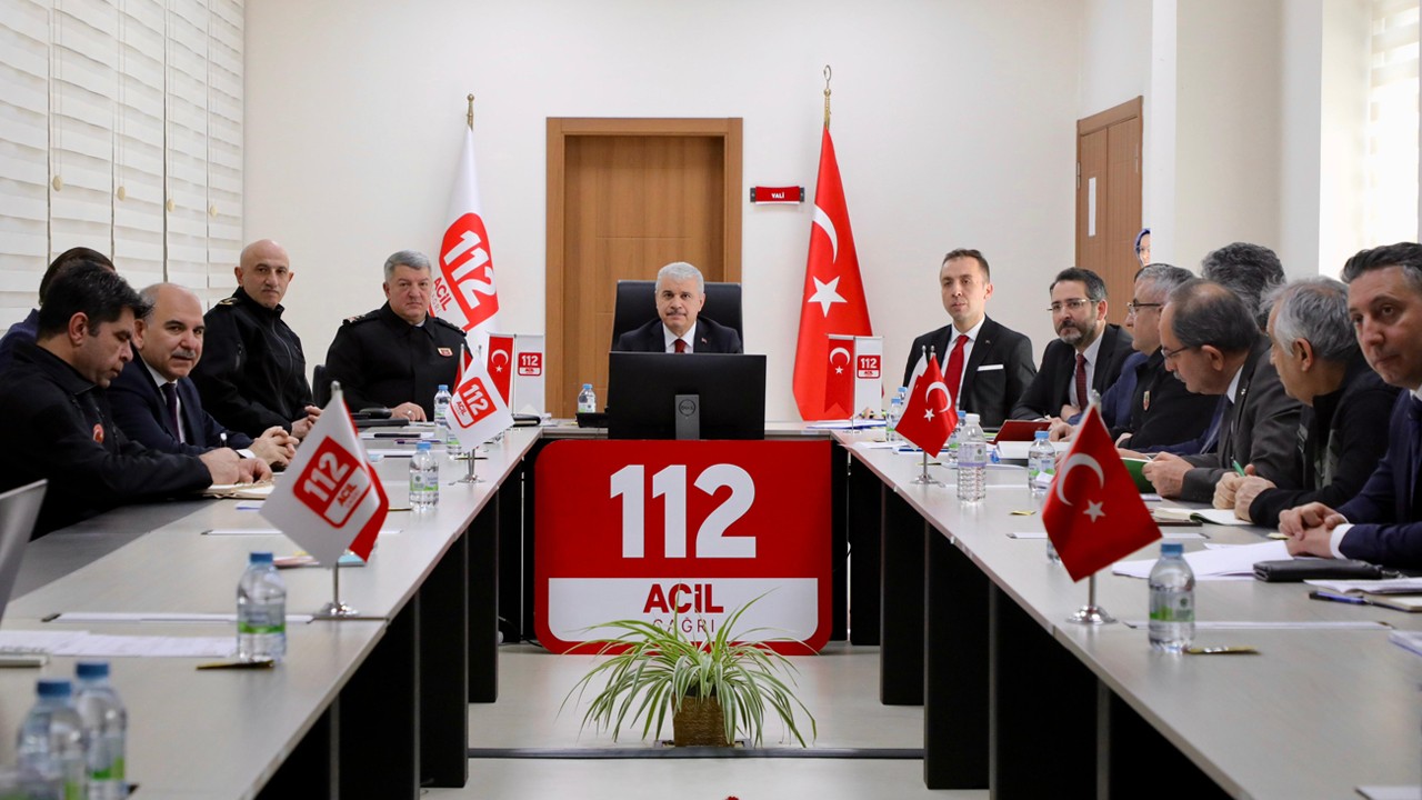 Vali İbrahim Akın başkanlığında 112 Acil Çağrı hizmetleri değerlendirildi