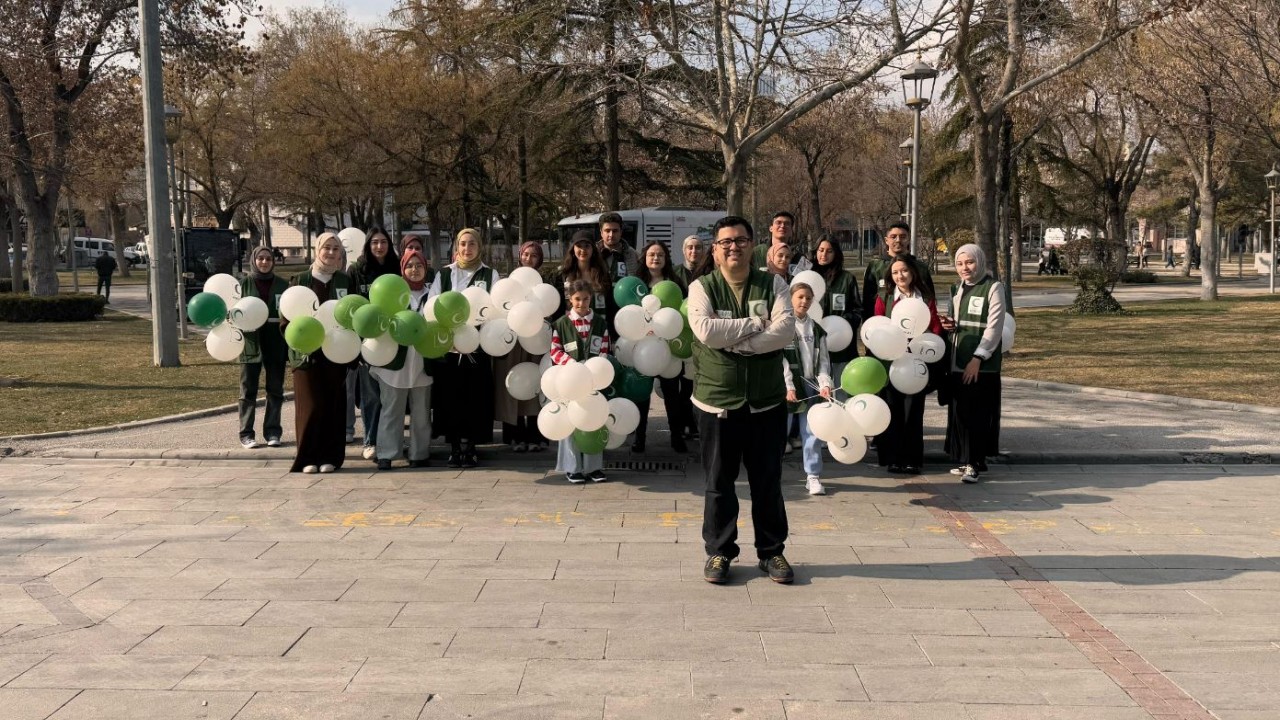 Konya'da Yeşilay Haftası dolu dolu geçiyor