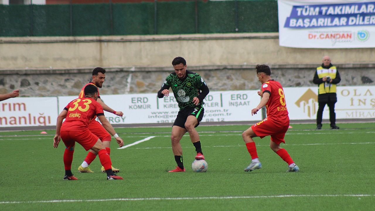 1922 Konyaspor ilk mağlubiyetini aldı