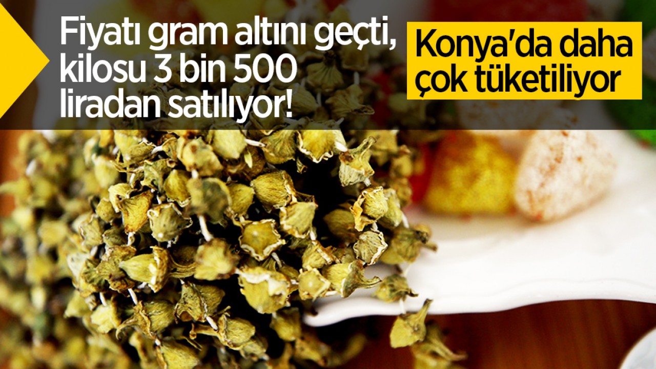 Fiyatı gram altını geçti, kilosu 3 bin 500 TL'den satılıyor! Konya'da daha çok tüketiliyor