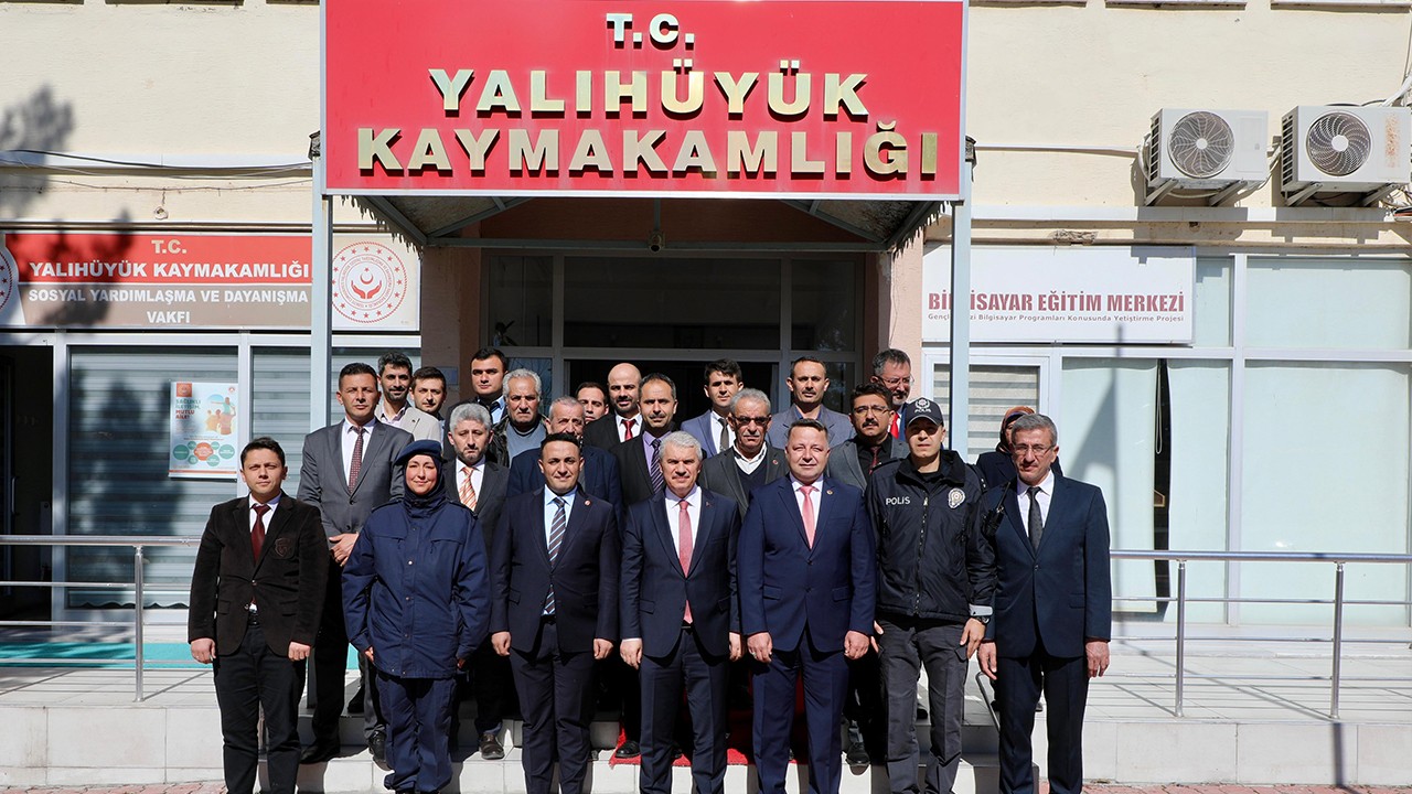 Konya Valisi İbrahim Akın'dan Yalıhüyük ziyareti