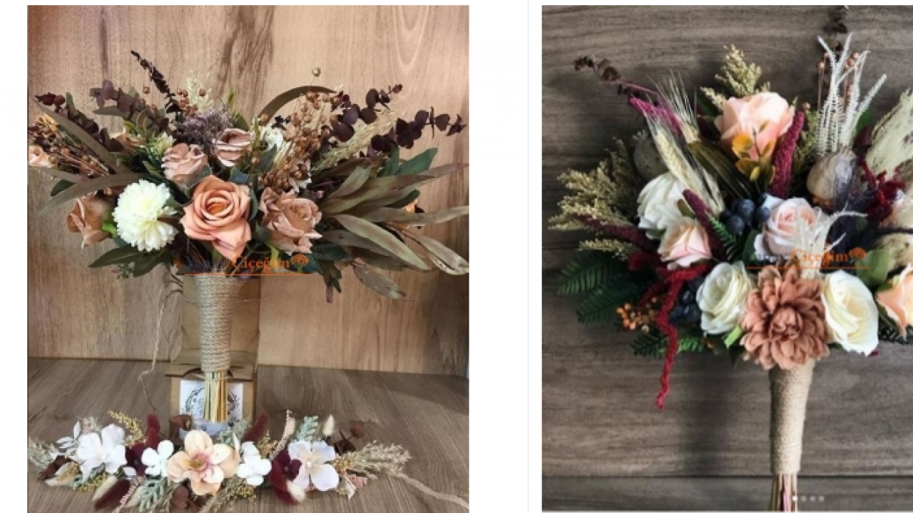 Söz Çiçeği ve Gelin Çiçeğinde Cipso Çiçek ile Zarif Dokunuşlar