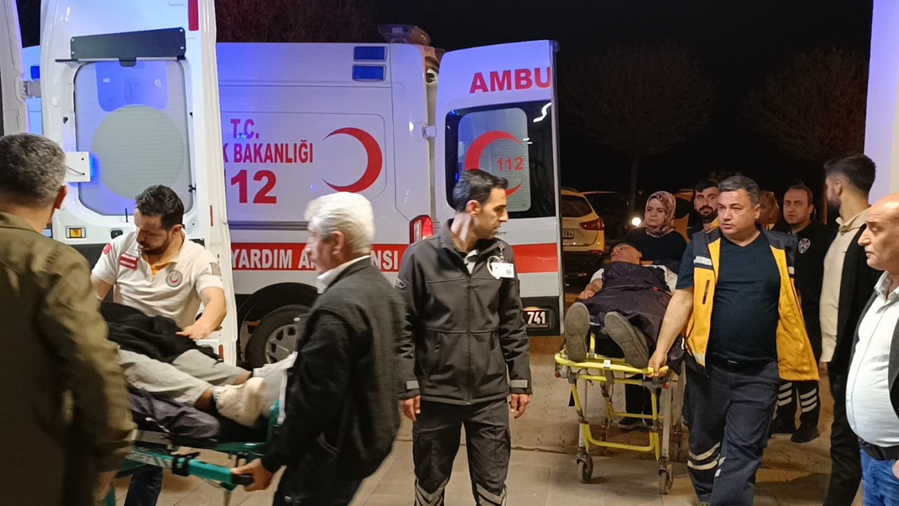 Düğünü kabusa çeviren bıçaklı kavga! 9 yaralı 15 gözaltı