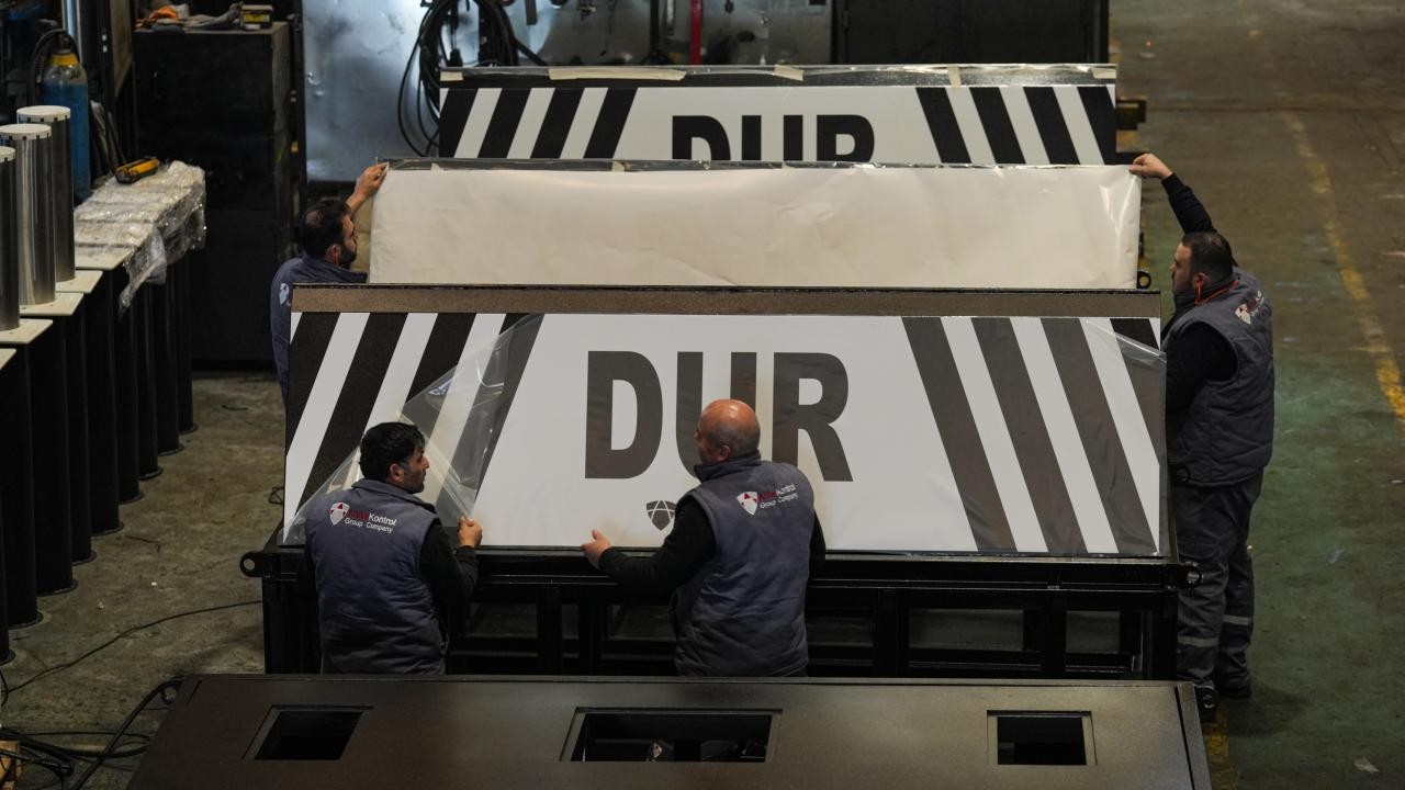 Yerli ve milli üretim güvenlik bariyerleri 76 ülkeye ihraç ediliyor