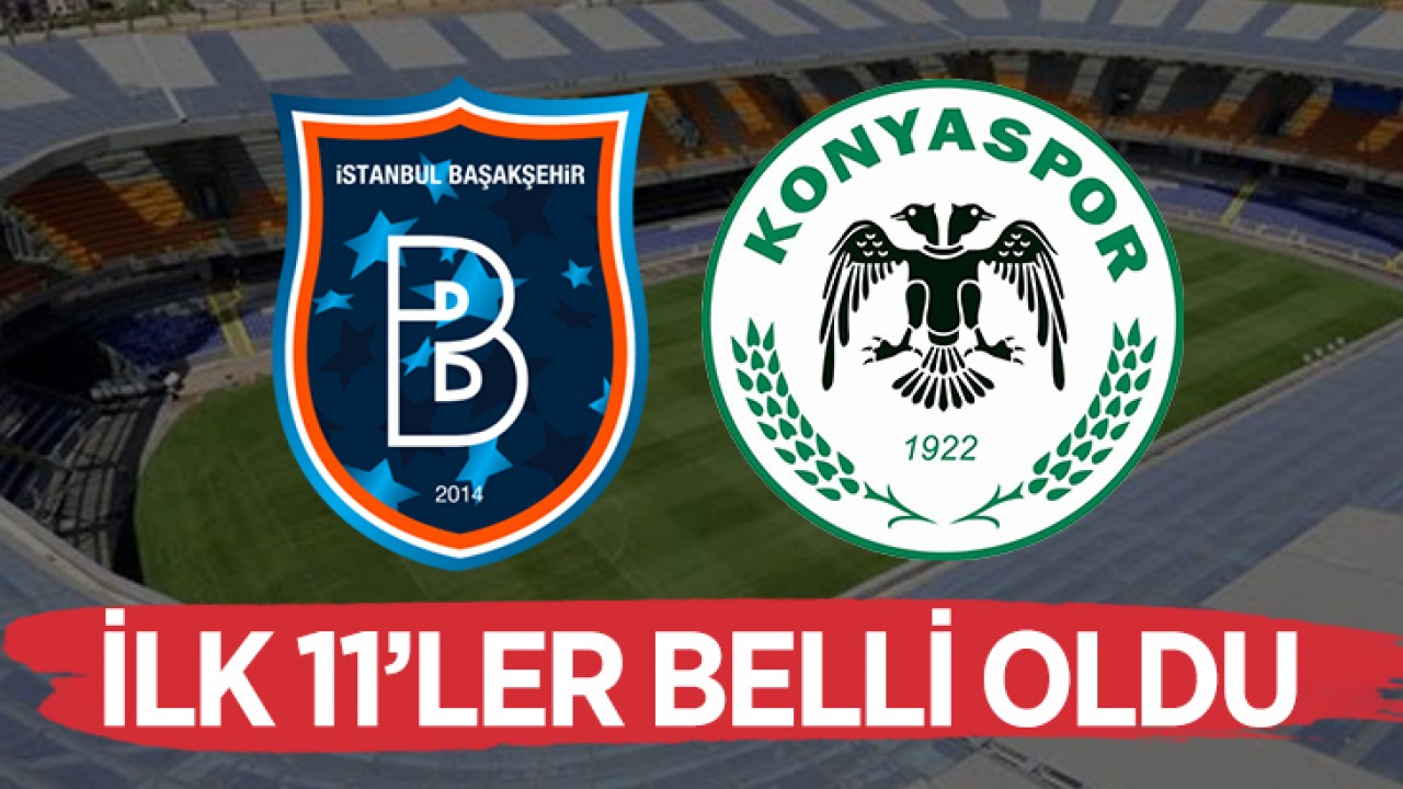 Konyaspor'un ilk 11'leri belli oldu