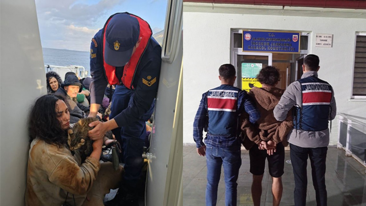 Kaçak göçmen, yanında kedisiyle yakalandı