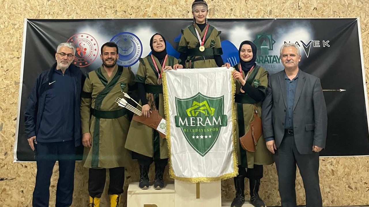Geleneksel okçulukta zirve, Meram Belediyespor’un
