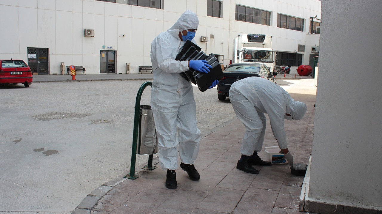 Necmettin Erbakan Üniversitesi Tıp Fakültesi Hastanesinde bahar temizliği