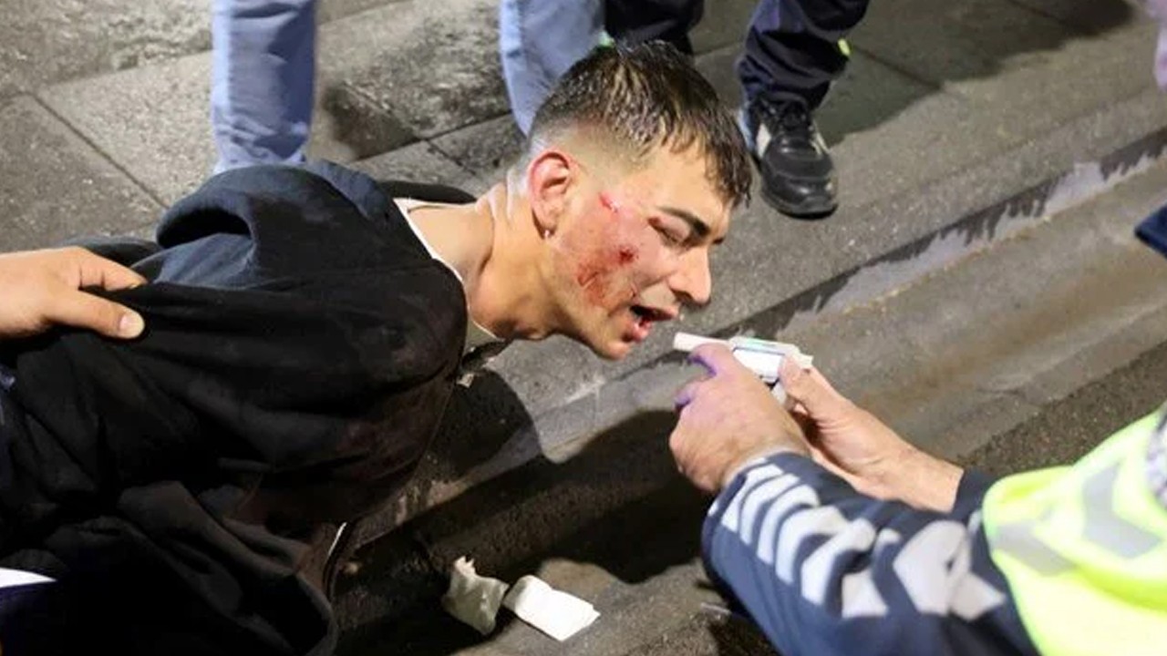 Alkol sınırını 9 kat aştı, 'Dişim ağrıyor' dedi!