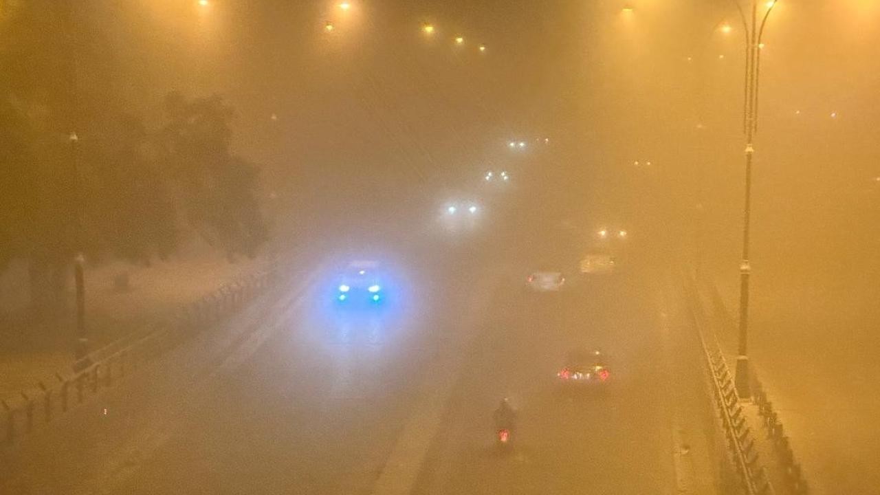 Kerkük'te yoğun kum fırtınası: 94 kişi boğulma tehlikesi geçirdi