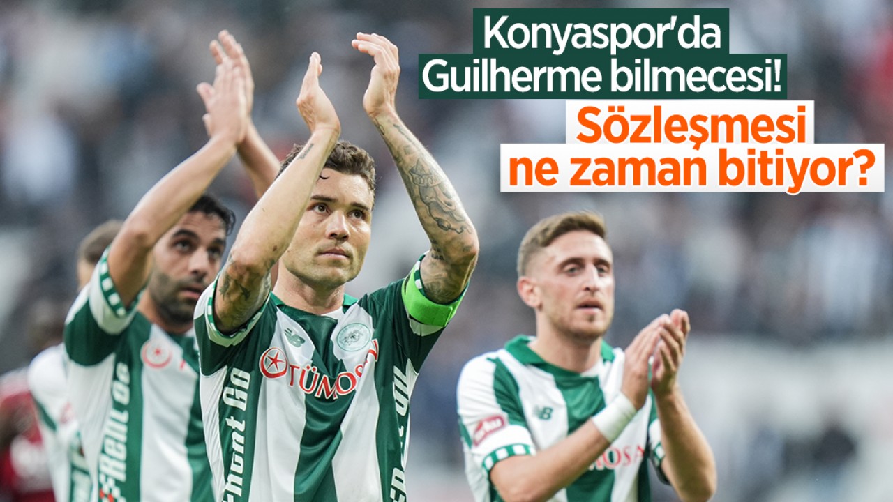 Konyaspor'da Guilherme bilmecesi! Sözleşmesi ne zaman bitiyor?
