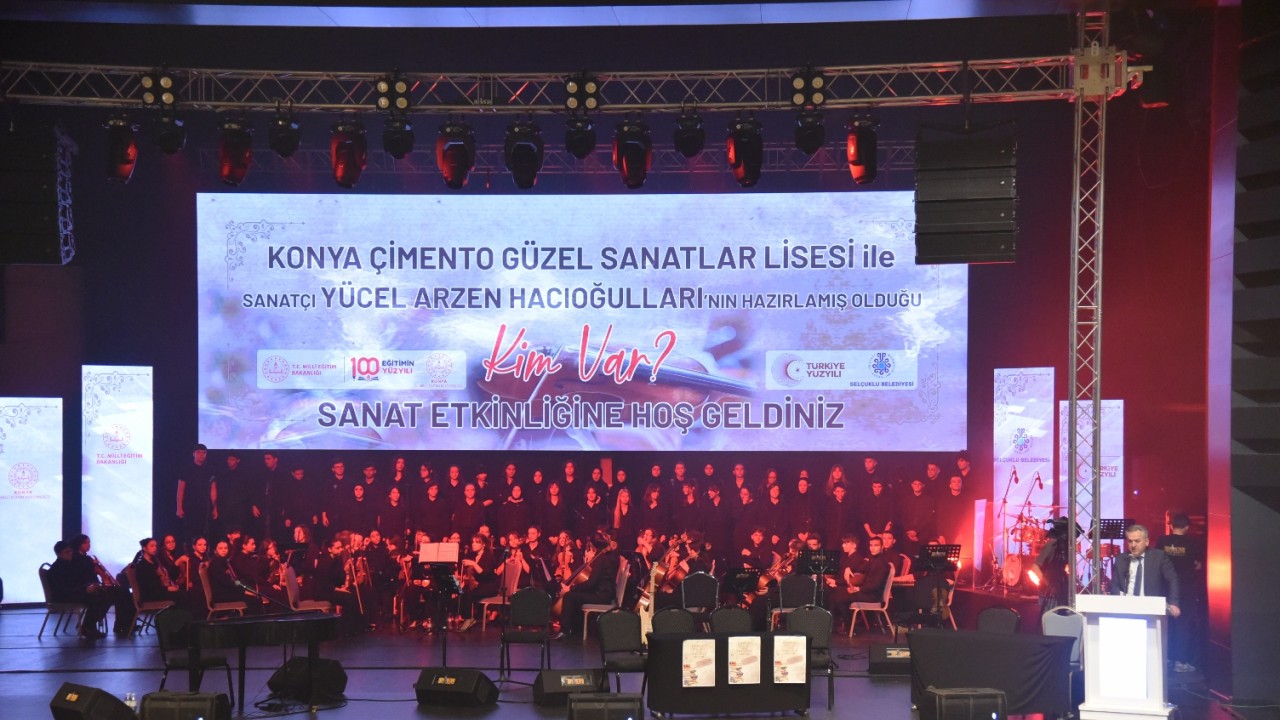 "Kim Var?" sanat etkinliği Konya’da gerçekleştirildi