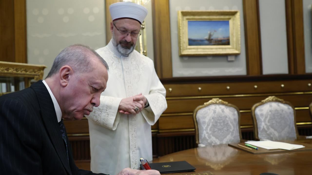 Cumhurbaşkanı Erdoğan, TDV'ye kurban bağışında bulundu