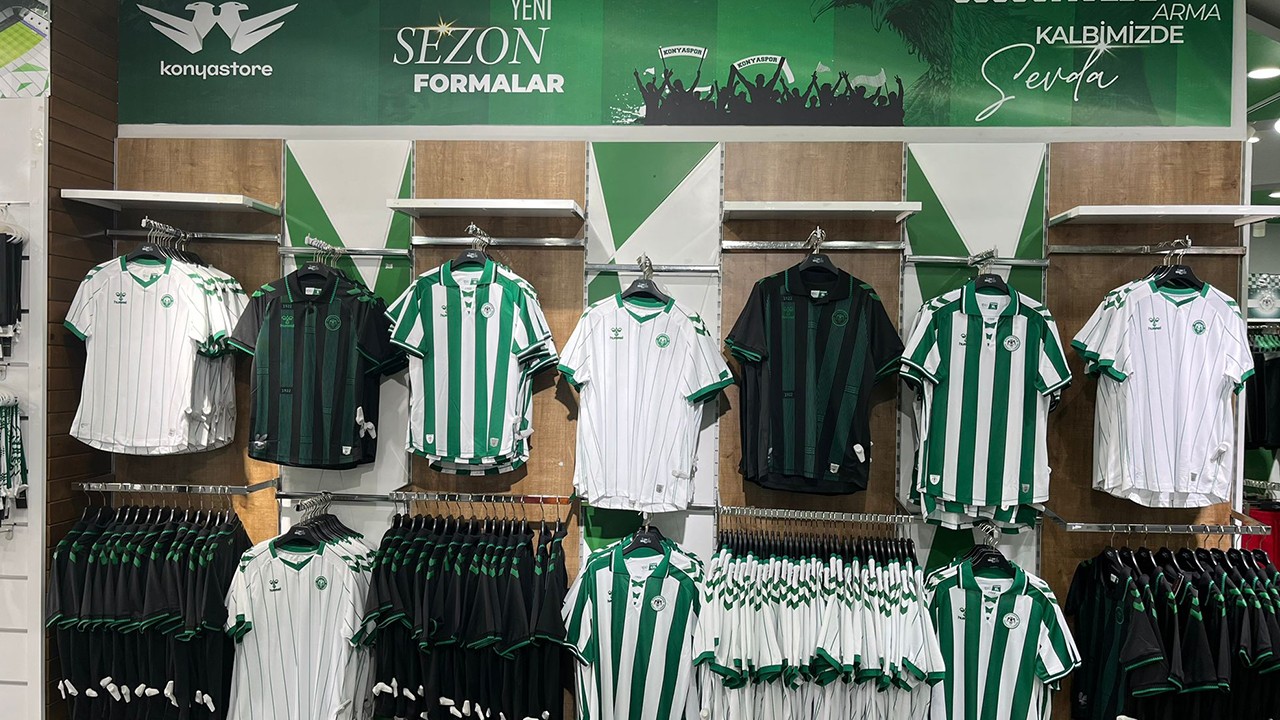 Tümosan Konyaspor'un yeni formaları satışta!