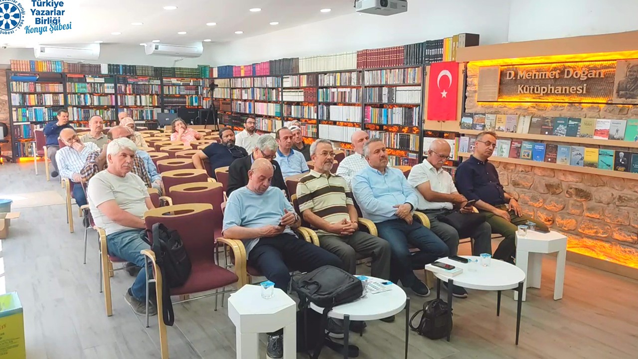 Konya’da şiir ve felsefe buluşması: “İnsan Dünyada Şairane Barınır”