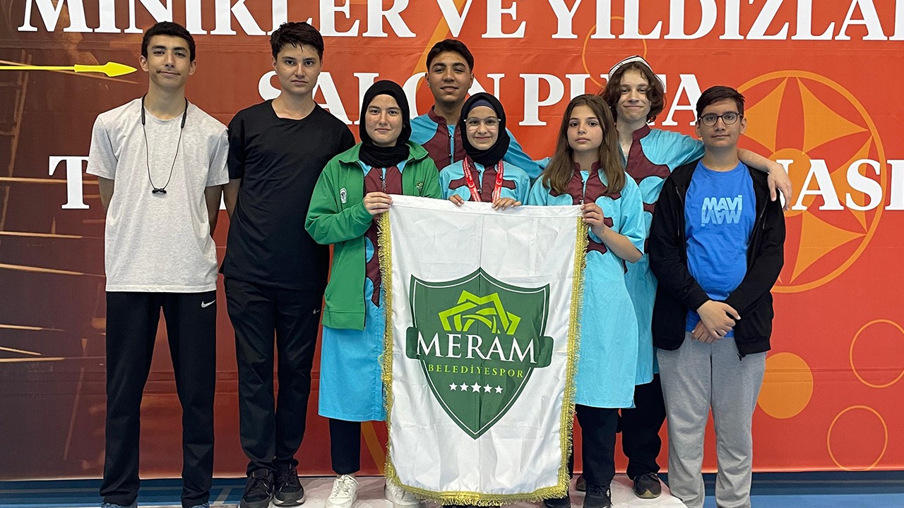 Meram Belediyesporlu Zeynep Türkiye ikincisi oldu