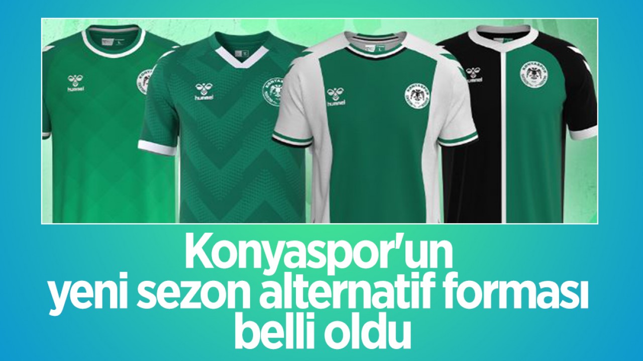 Konyaspor'un yeni sezon alternatif forması belli oldu