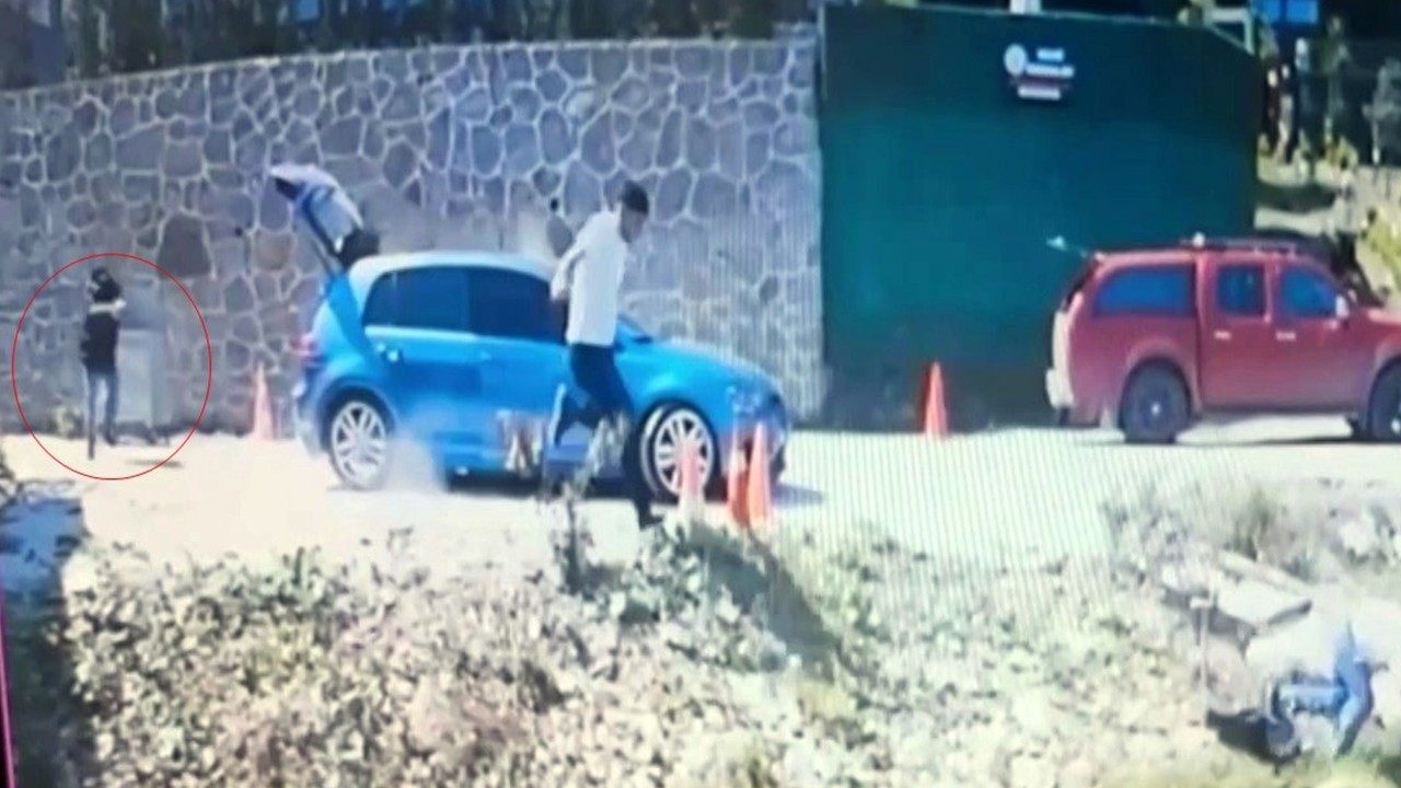 Bungalovda konaklayan 4 kişiye maskeli şahıslar kurşun yağdırdı: O anlar kamerada