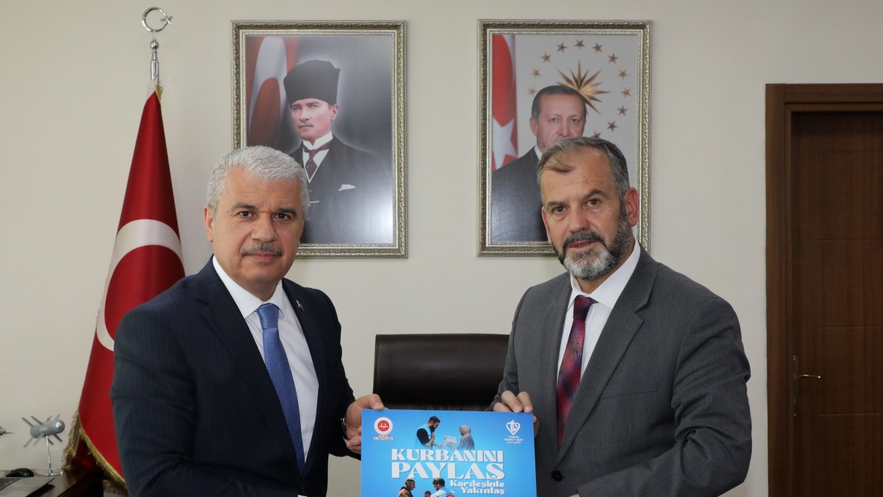 Konya Valisi İbrahim Akın'dan kurban bağışı