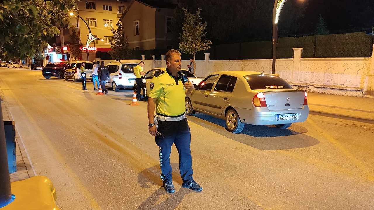 Kulu'da trafik ve asayiş uygulaması