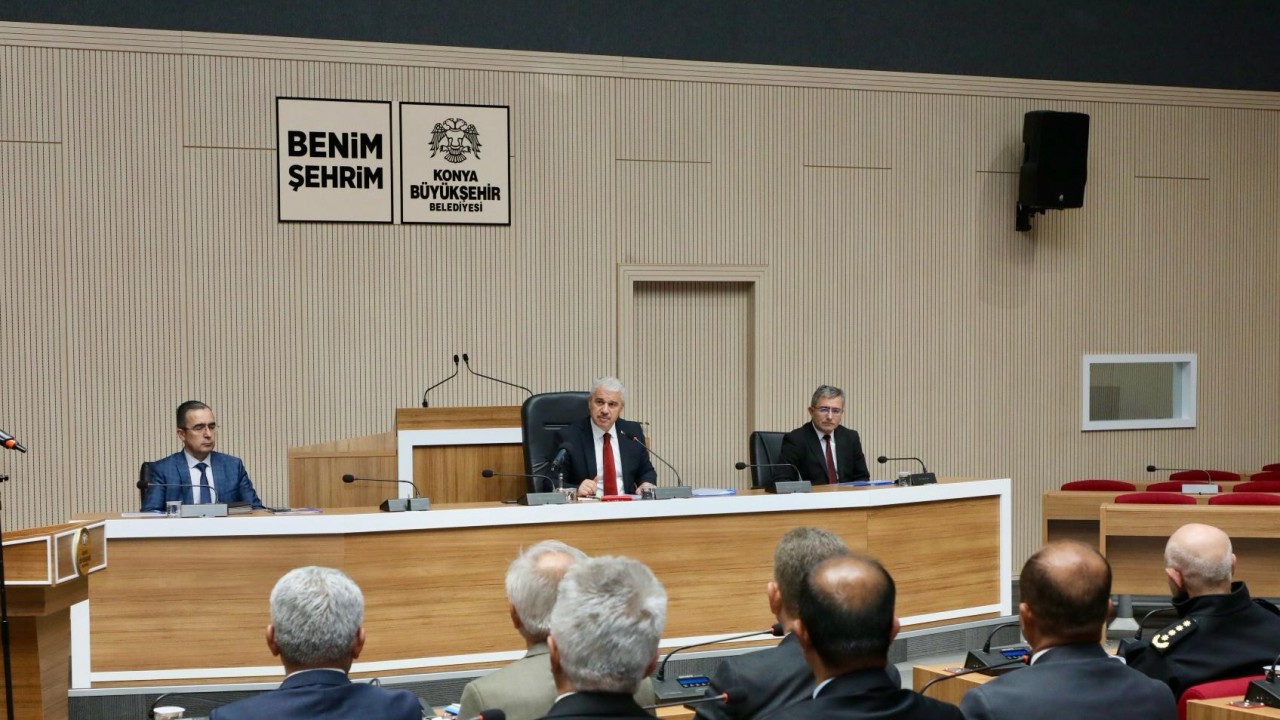 Konya'da İl Hayvanları Koruma Kurulu Toplantısı gerçekleştirildi