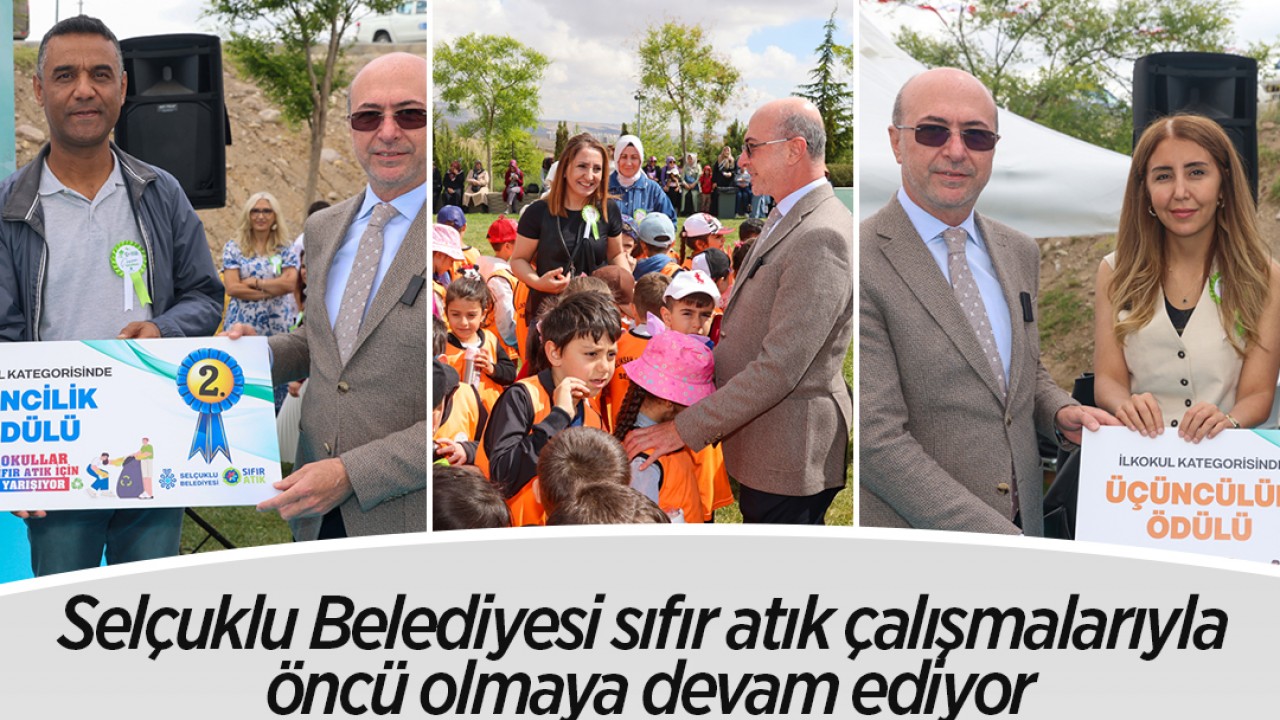 Selçuklu Belediyesi sıfır atık çalışmalarıyla öncü olmaya devam ediyor