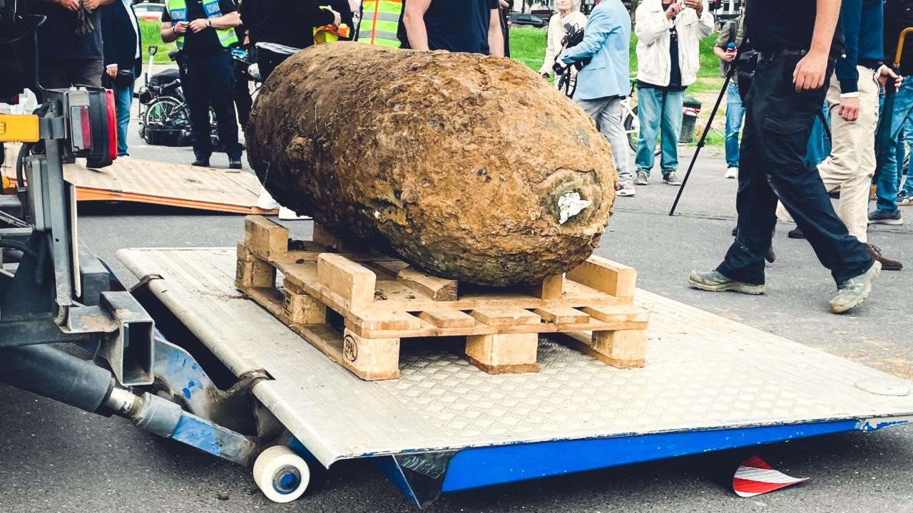 İkinci Dünya Savaşı'ndan kalma 3 bomba bulundu