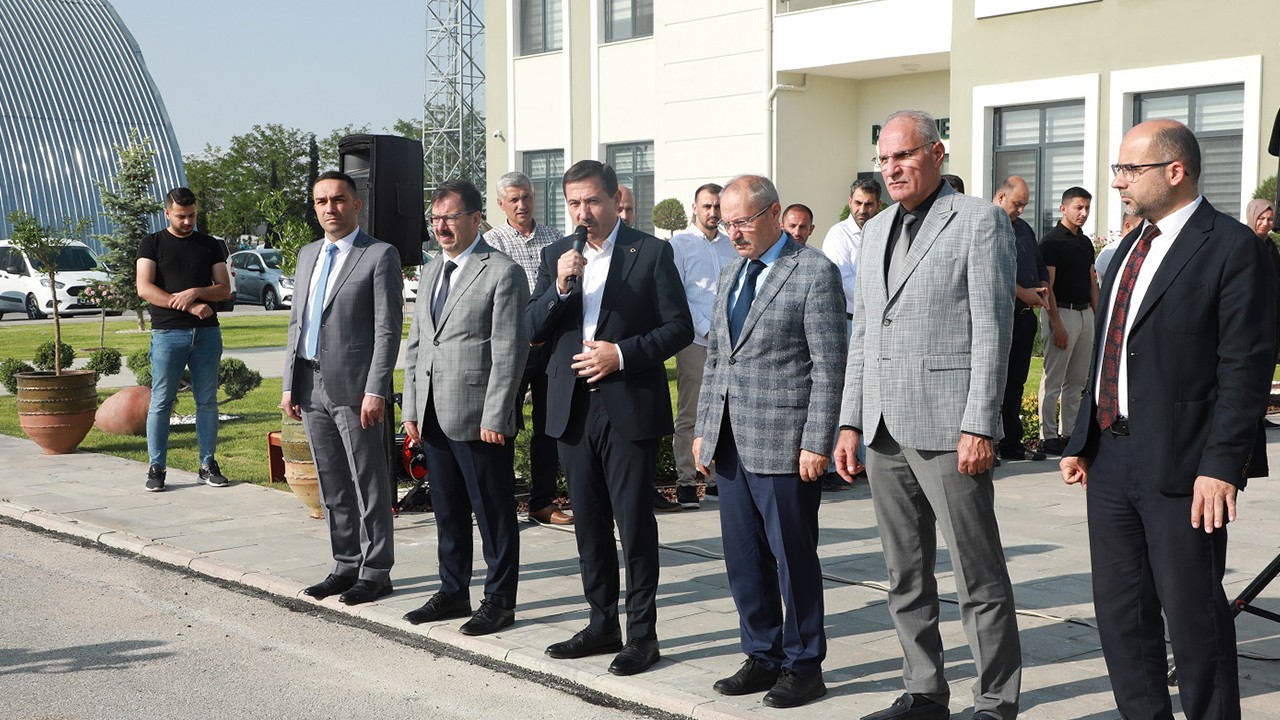 Başkan Kılca, mesai arkadaşlarıyla bayramlaştı