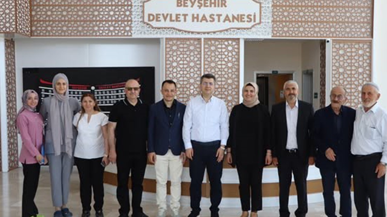 Sağlık Bakan Yardımcısı Hüseyin Kürşat Kırbıyık Beyşehir'de