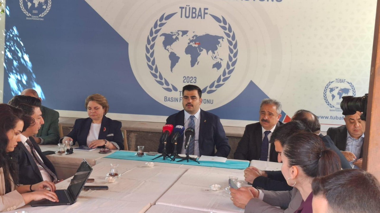 AK Parti Genel Sekreteri Eyyüp Kadir İnan, TÜBAF ziyaretinde konuştu