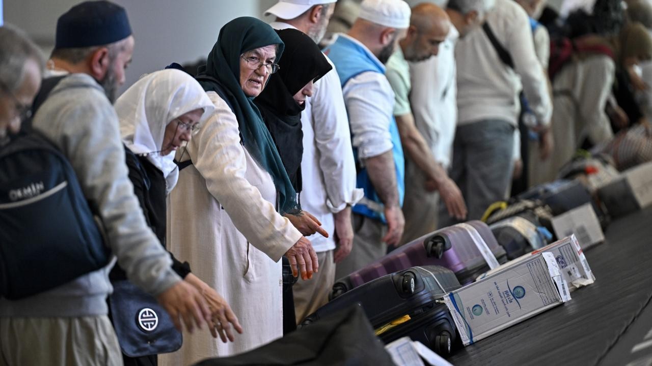Hacılar dönüş yolunda
