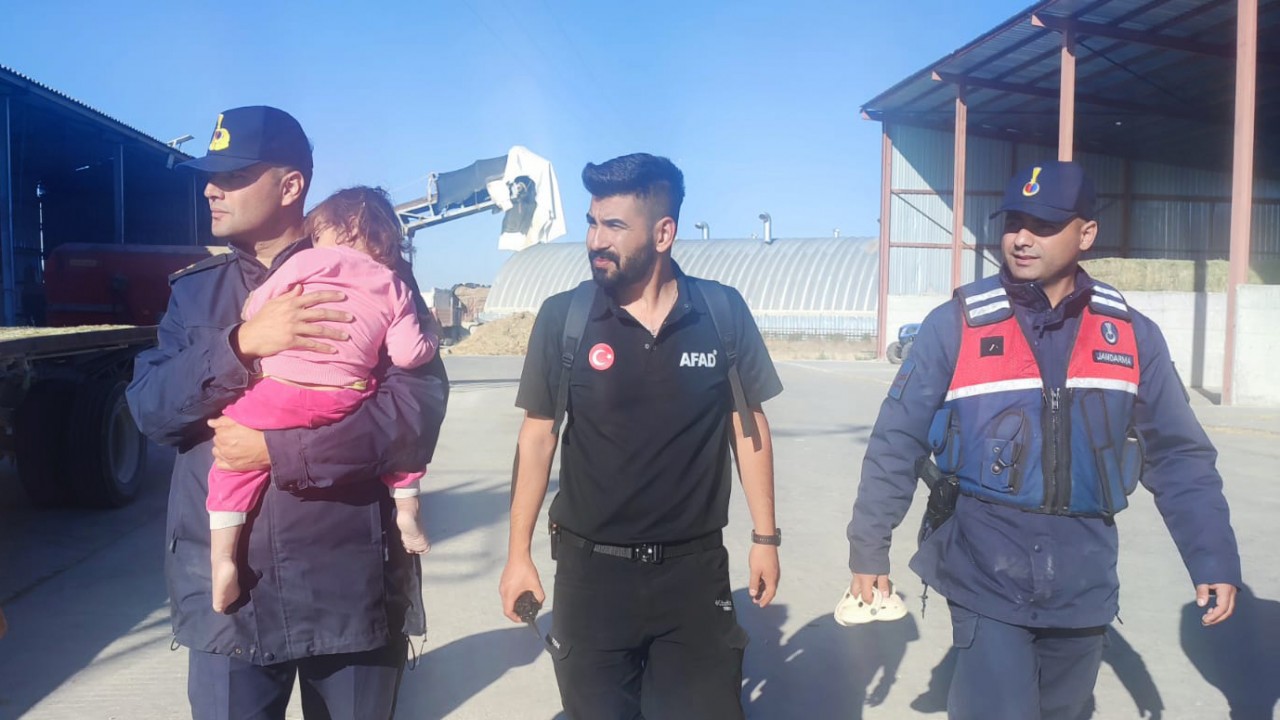 Kaybolan 2,5 yaşındaki çocuk bulundu