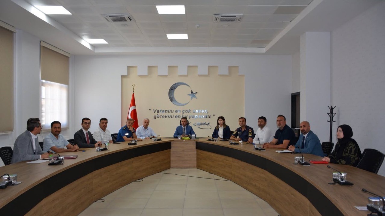 Kulu'da madde bağımlılığı ve kadına şiddetle mücadele koordinasyon toplantısı