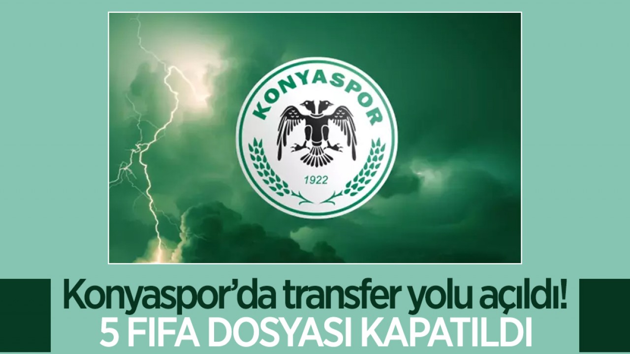 Konyaspor’da transfer yolu açıldı: 5 FIFA dosyası kapatıldı