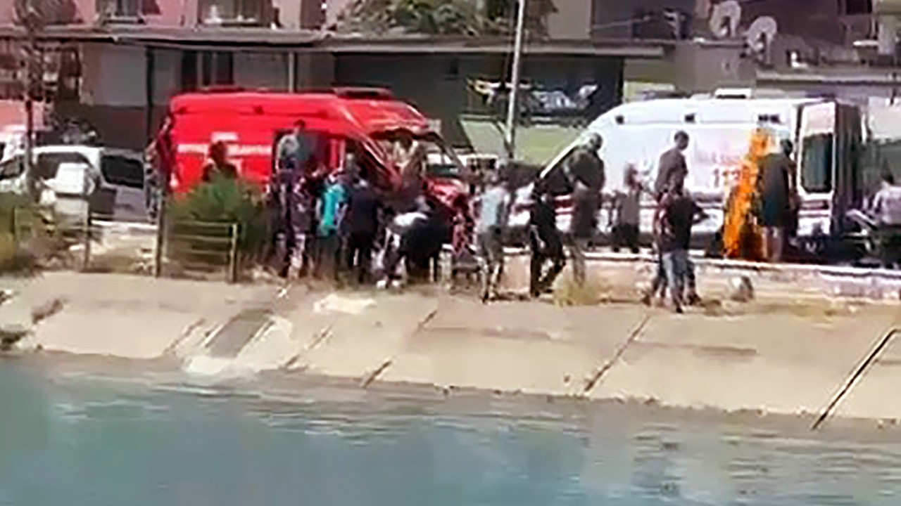 Sulama kanalına düşen Ayaz'ı kurtarmak isteyen dayısı boğuldu