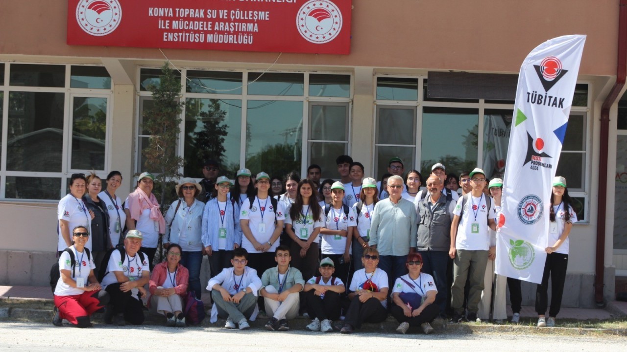 Öğrenciler Karapınar'da doğayı keşfetti