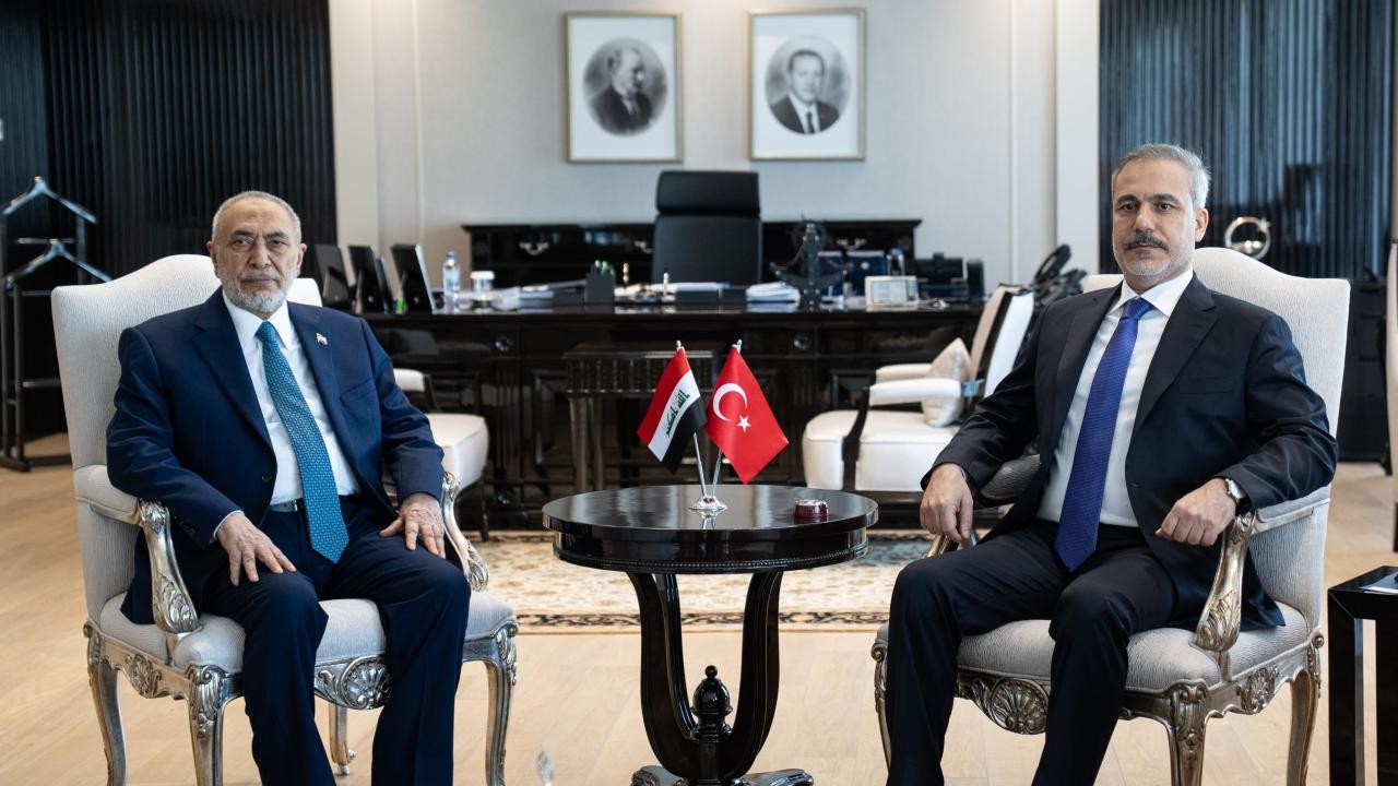 Dışişleri Bakanı Fidan, Irak Temsilciler Meclisi Başkanı Meşhedani ile görüştü