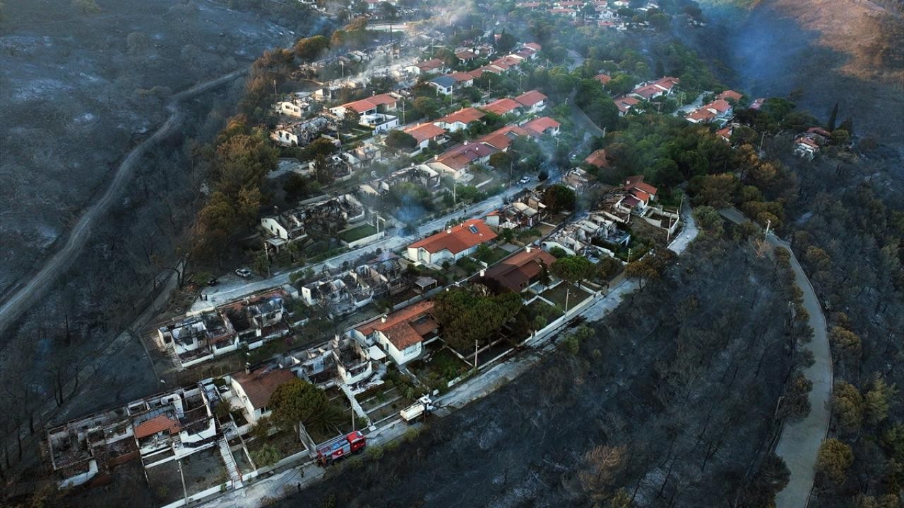 İzmir'de orman yangınları sonrası hasar tespit çalışmaları tamamlandı
