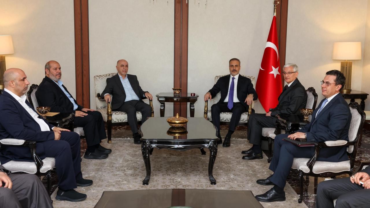 Bakan Fidan, Hamas heyetiyle görüştü