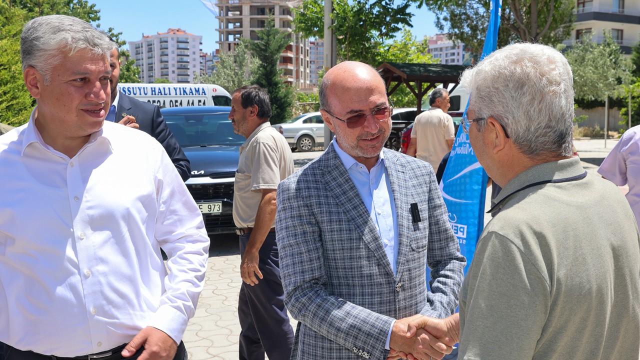 Başkan Pekyatırmacı Kılınçarslan Mahallesi sakinleriyle buluştu