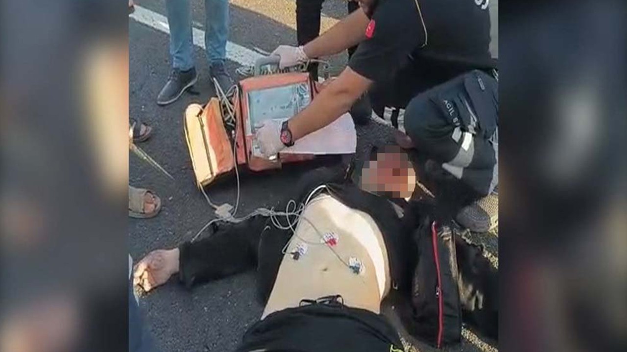 Motosikletli grup kaza yaptı: 1 ölü, 2 yaralı