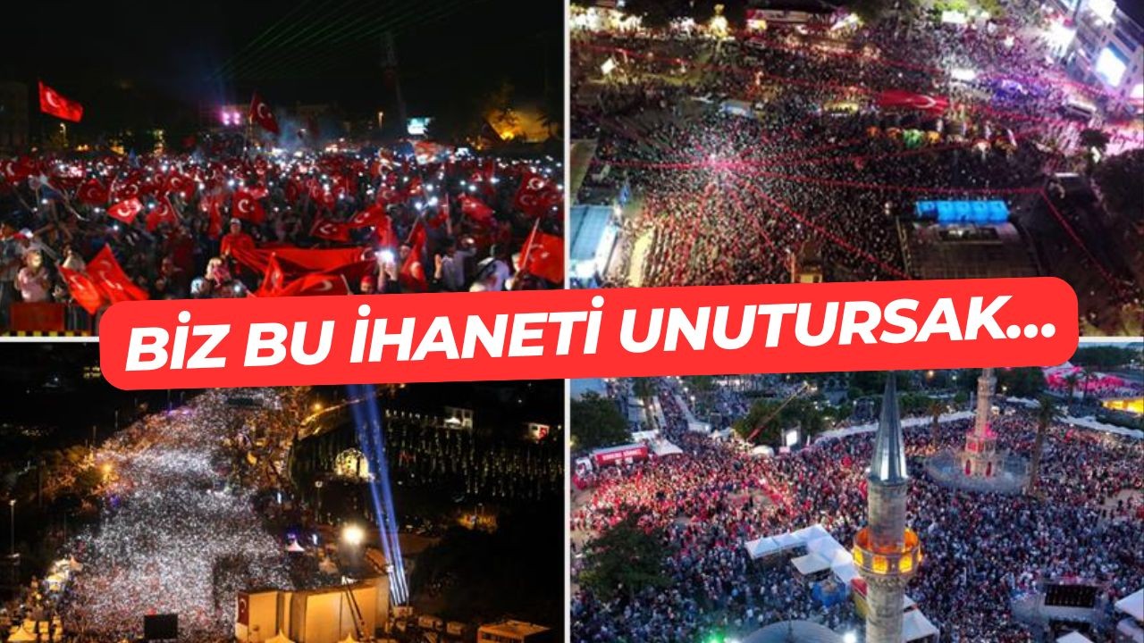 Biz bu ihaneti unutursak…