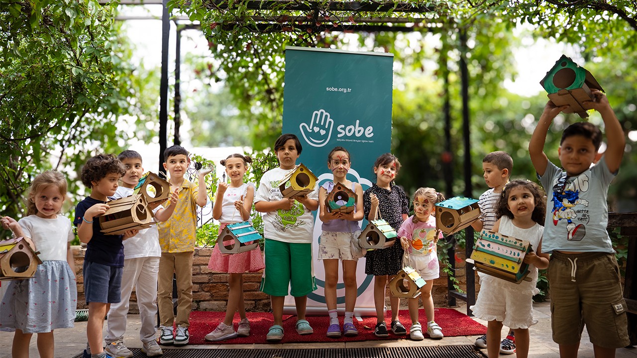 Atölye SOBE kuş evi yapımıyla başladı
