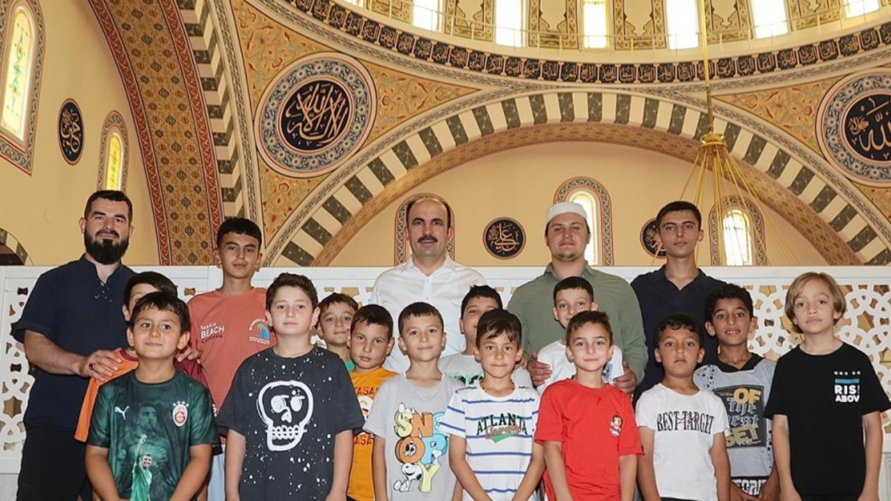 Başkan Altay Yaz Kur’an Kursu öğrencileriyle buluştu