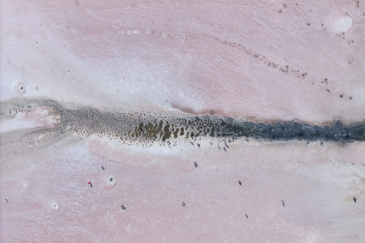 Pembe, kırmızı ve beyazın buluştuğu yer: Tuz Gölü