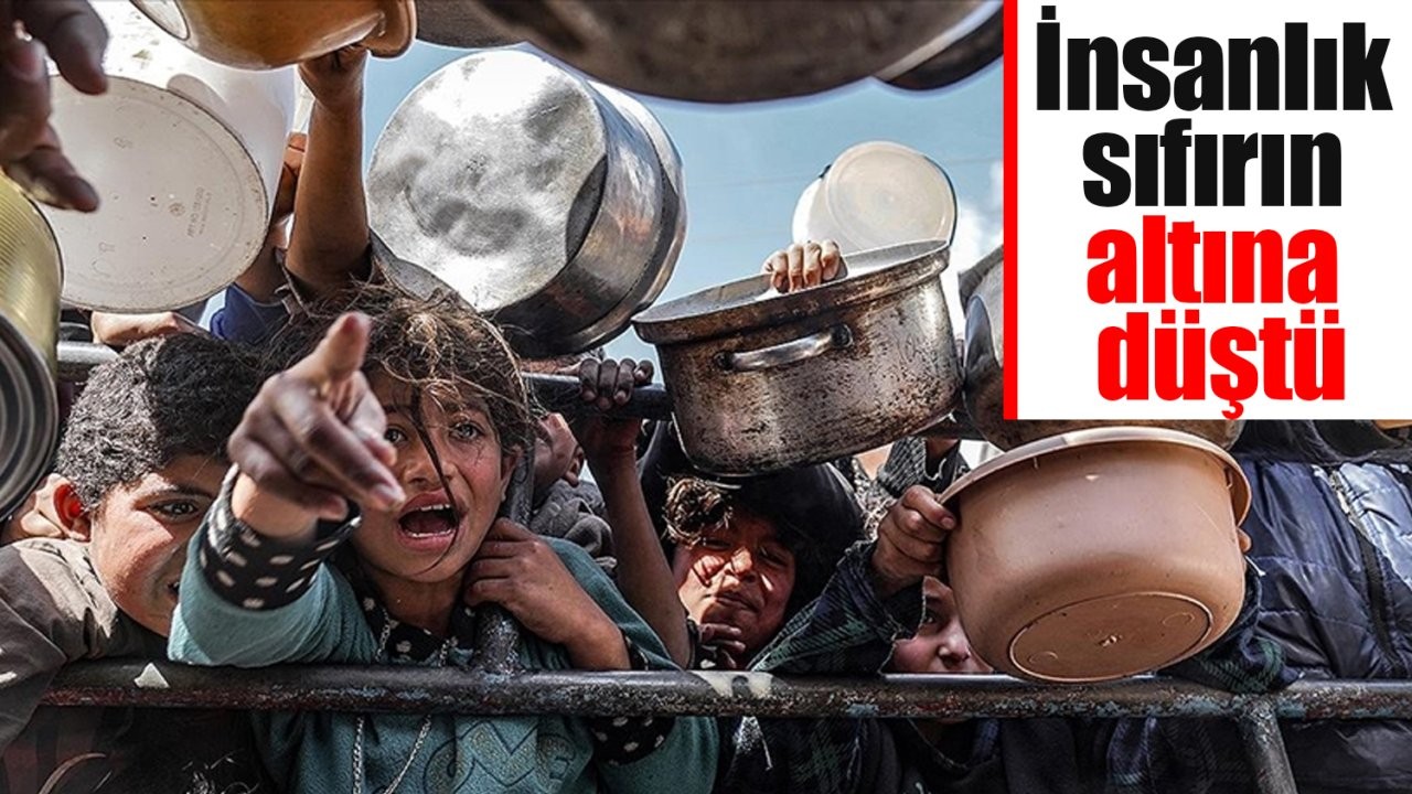 İnsanlık sıfırın altına düştü